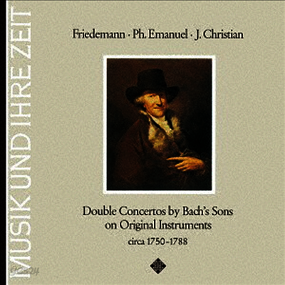 바흐 가문의 이중 협주곡 (Bach Family's Double Concertos - C.P.E. Bach, J.C. Bach, W.F. Bach & J.S. Bach) (일본반)(CD) - Nikolaus Harnoncourt