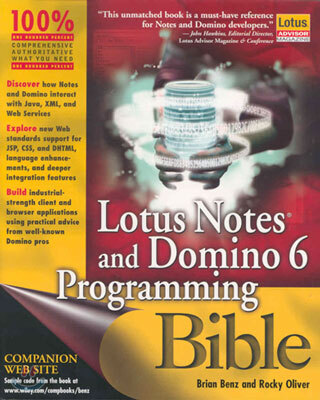 Lotus Notes and Domino 6 Programming Bible
