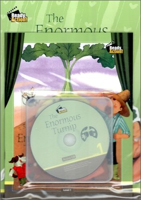Ready Action Level 1 : The Enormous Turnip (Drama Book + Workbook + Audio CD)