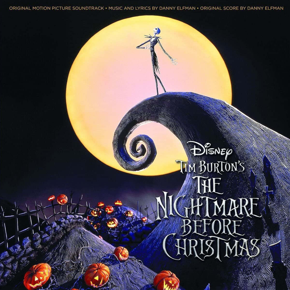 크리스마스 악몽 영화음악 (Tim Burton&#39;s The Nightmare Before Christmas OST) [2LP]