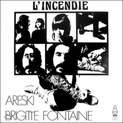 Areski, Brigitte Fontaine — L'Incendie 앨범 커버
