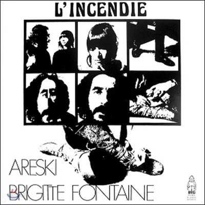 Areski & Brigitte Fontaine (아레스키, 브리지트 퐁텐) - L'Incendie [LP]