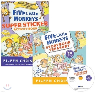 Five Little Monkeys : Storybook + Activity Book