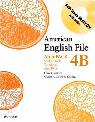 American English File 4B : Student Book/Workbook Multipack