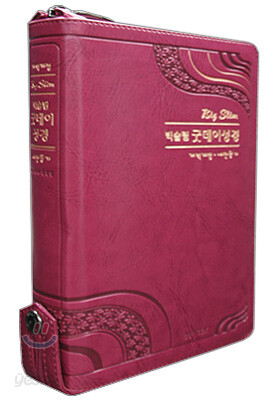 개역개정 빅슬림 굿데이성경 새찬송가(중,합본,색인,가죽,지퍼)(14.2*20.4)(체리)