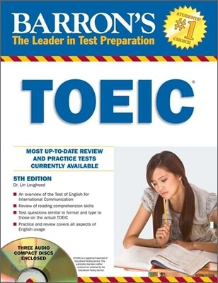 Barron's TOEIC with 4 Audio CDs