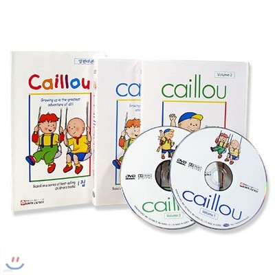  Caillou Vol.1~2 (2Disc+뺻1)