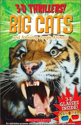 Big Cats and Amazing Jungle Animals with 3-D Glasses