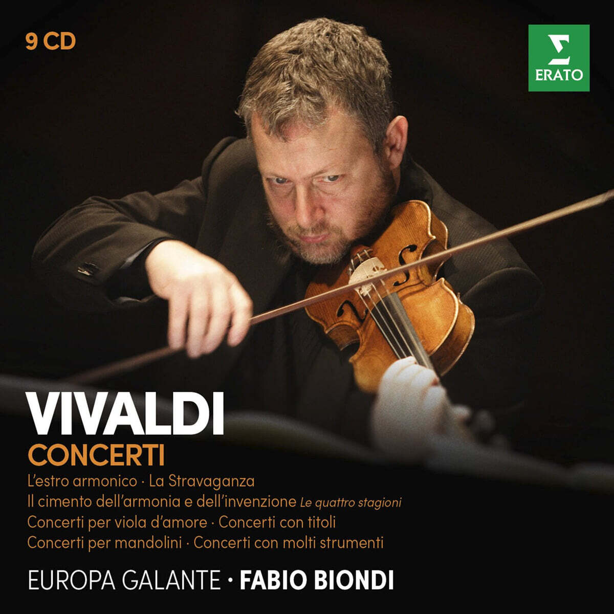 Fabio Biondi 비발디: 협주곡집 - 사계, 라 스트라바간자, 조화의 영감 (Vivaldi: Concertos - Four Seasons, La Stravaganza, L'Estro Armonico) 