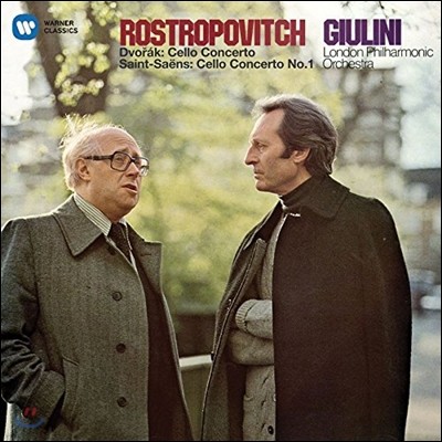 Mstislav Rostropovich 庸 / : ÿ ְ (Dvorak / Saint-Saens: Cello Concertos) ǽƼ νƮġ, ī  ٸ