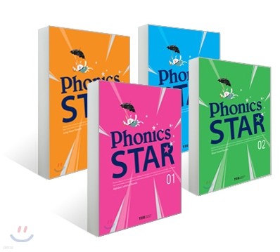 Phonics Star 1-4 Set : 교재 + Worksheet + Audio CD