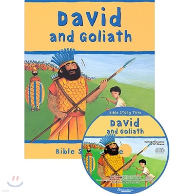 Bible Story Time : David and Goliath (Book & CD)