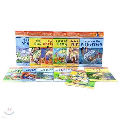 Bible Story Time 12종 Set (Book & CD)