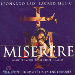 Leonardo Leo : Miserere : Christophe RoussetLes Talens Lyriques