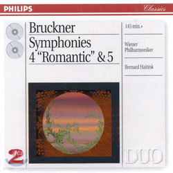 Bruckner : Symphony 4 & 5 : Wiener PhilharmonikerㆍHaitink