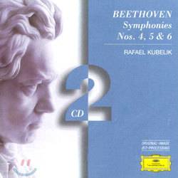Beethoven : Symphonies Nos.4, 5 & 6 : Rafael Kubelik