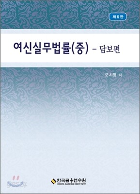 여신실무법률 (중)