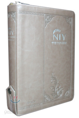 NIV 한영스터디성경 개역개정(대,단본,색인,지퍼)(18*25.5)(펄실버핑크)