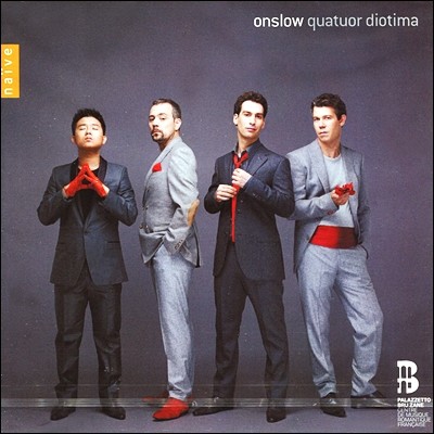 Quatuor Diotima ½ο:   (Onslow: String Quartets Op. 54, 55 & 56)