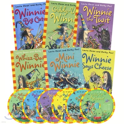 Winnie the Witch 6종 세트 (Book & CD)