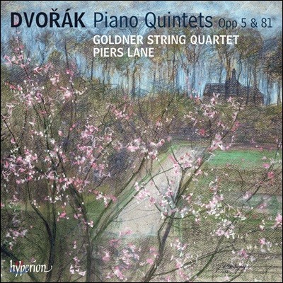 Piers Lane / Goldner String Quartet 庸: ǾƳ  (Dvorak: Piano Quintets Opp. 5 & 81)