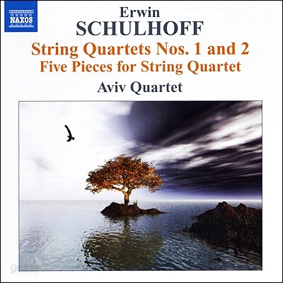 Aviv Quartet 슐호프: 현악사중주 1, 2번, 5개의 소품들 (Schulhoff: String Quartets Nos. 1, 2, Five Pieces for String Quartet)