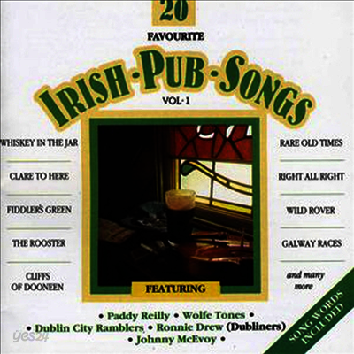Various Artists - Irish Pub Songs Vol 1 (CD)
