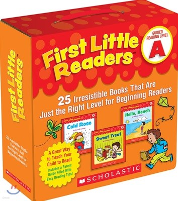 First Little Readers Parent Pack: Guided Reading Level a: 25 Irresistible Books That Are Just the Right Level for Beginning Readers