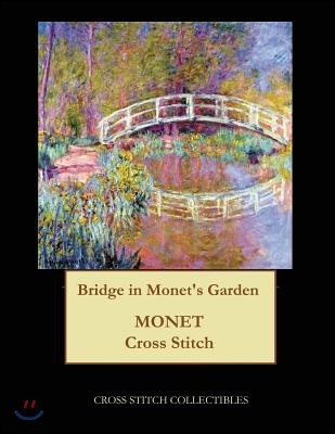 Bridge in Monet's Garden: Monet cross stitch pattern