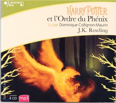 Harry Potter 5. CD MP3 (Quadruple CD MP3)