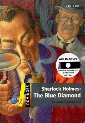 Dominoes 1 : Sherlock Holmes, The Blue Diamond (Book & CD)