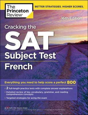 Cracking the SAT French Subject Test, 16/E
