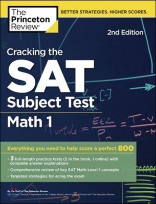 Cracking the SAT Math 1 Subject Test, 2/E