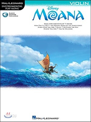 Moana - Violin Book/Online Audio