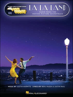 La La Land: E-Z Play Today #66 - Justin Hurwitz Movie Musical Songbook for Piano Keyboard Organ Sheet Music Collection with 9 Film Songs Including Cit