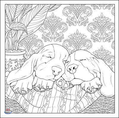 All about the Dog: A Dog Lover's Coloring Book