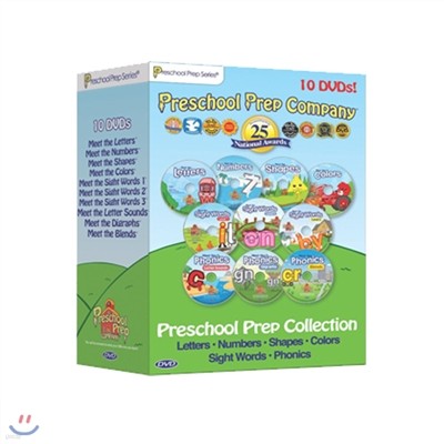 Preschool prep   DVD set 10
