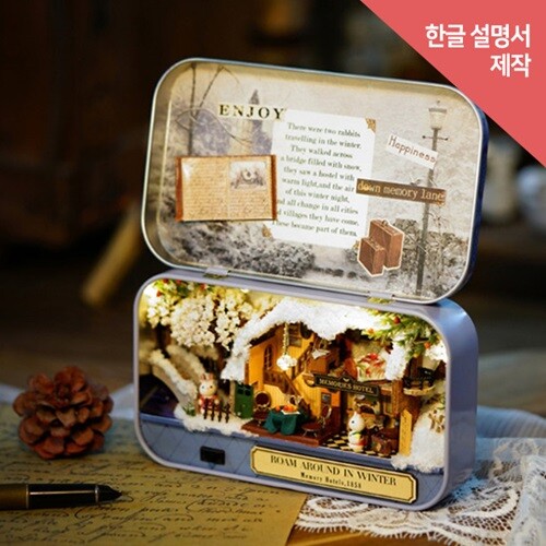 [adico] DIY 미니어처 드림박스 - 메모리스 호텔
