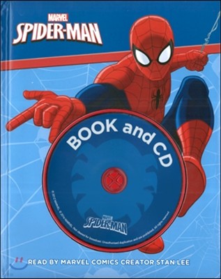 MARVEL SPIDER-MAN BOOK AND CD