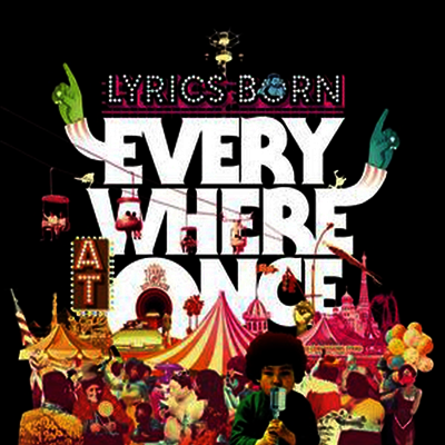 Lyrics Born — Everywhere At Once 앨범 커버