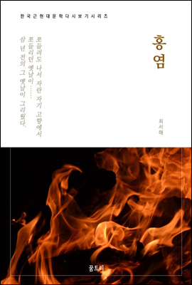 한국문학 필독서 최서해 홍염