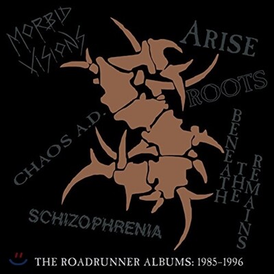 Sepultura — The Roadrunner Albums : 1985-1996 앨범 커버