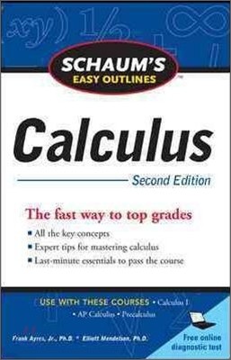 Schaum's Easy Outline of Calculus, Second Edition