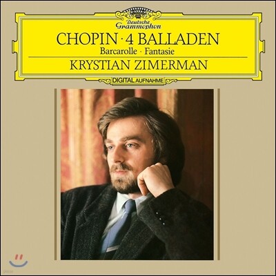 Krystian Zimerman,Frederic Chopin — Krystian Zimerman 쇼팽: 발라드, 뱃노래, 환상곡 - 크리스티안 지메르만 앨범 커버