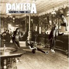 Pantera — Cowboys From Hell 앨범 커버