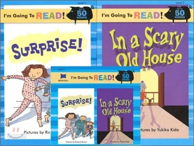 [I'm Going to READ!] Level 1 : Surprise! / In a Scary Old House (Book & CD)