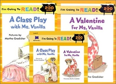 [I'm Going to READ!] Level 3 : Class Play with Ms. Vanilla, A / Valentine for Ms. Vanilla,A (Book & CD)