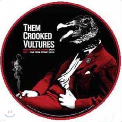 Them Crooked Vultures — Mind Eraser, No Chaser 앨범 커버
