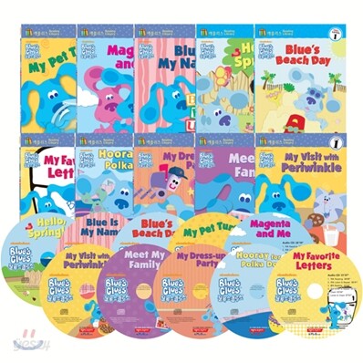 블루스 클루스 리더스북 10종 세트 (Book & CD)