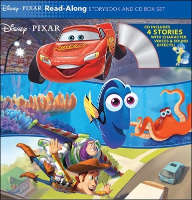 Disney*pixar Readalong Storybook and CD Box Set